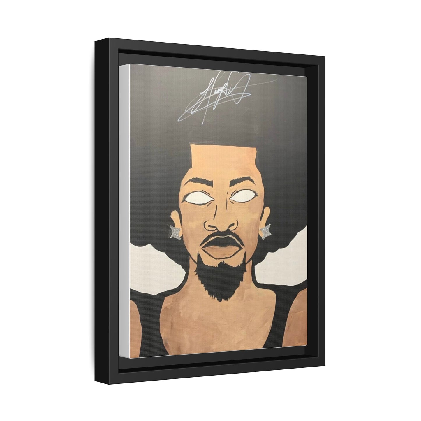 Matte Canvas, Framed (Multi-color)