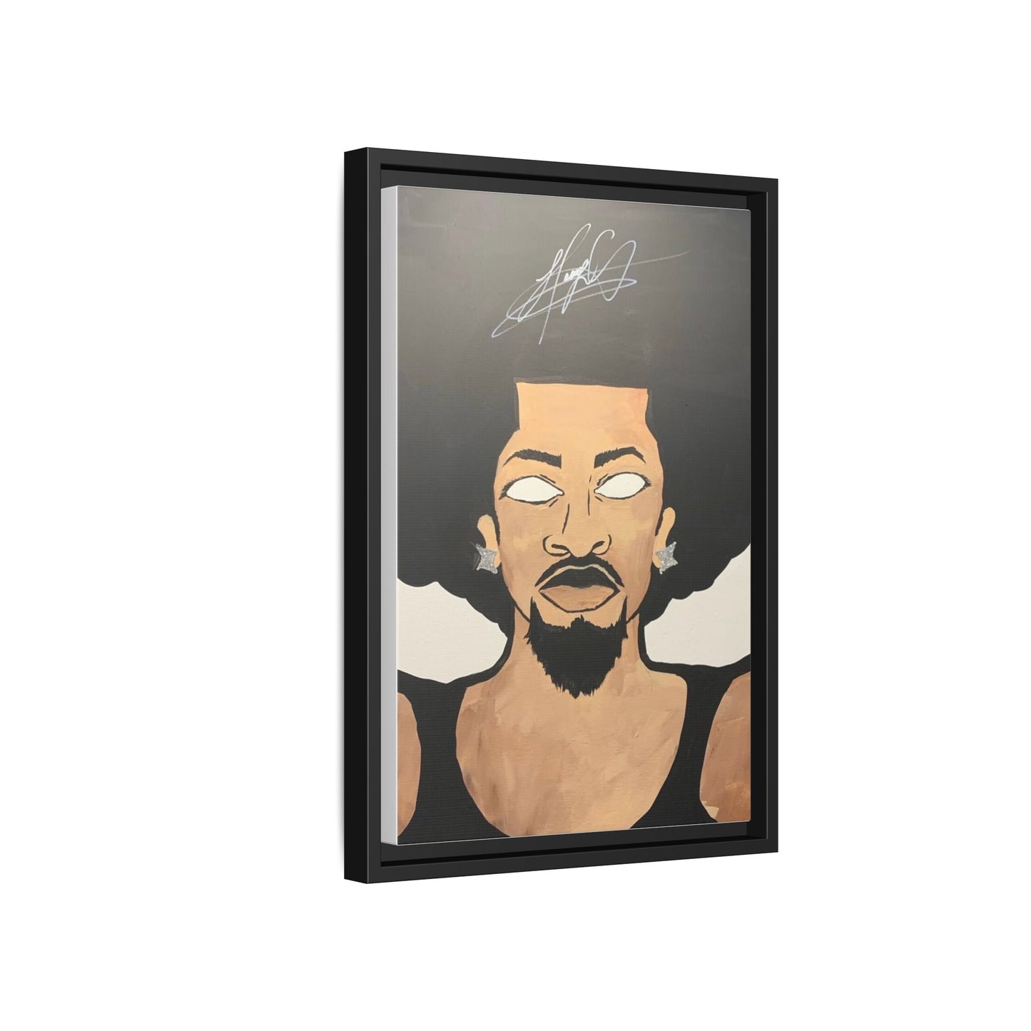 Matte Canvas, Framed (Multi-color)