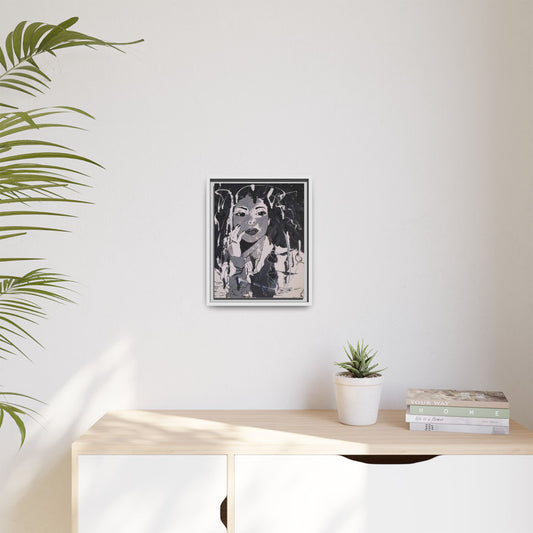 Matte Canvas, Framed (Multi-color)